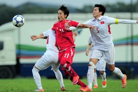 Thắng nữ Myanmar, ĐT nữ Việt Nam giành vé tham dự VCK Asian Cup 2018