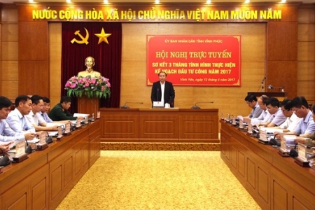 Vĩnh Phúc: Đẩy nhanh tiến độ thi công, giải ngân vốn đầu tư công