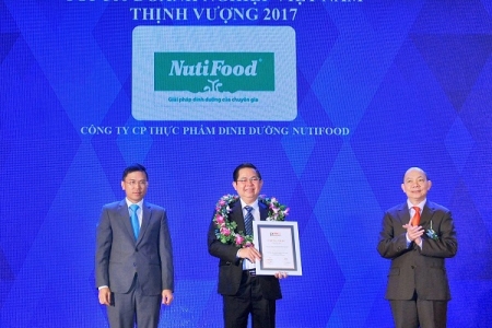 Nutifood đứng trong top 10 DN Việt Nam Thịnh vượng