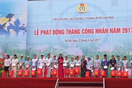 Liên đoàn Lao động TP. Hà Nội phát động “Tháng Công nhân” 2017