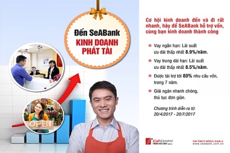 Đến SeaBank, kinh doanh phát tài