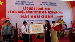 “Danh phận” mới cho di tích Hải Vân Quan