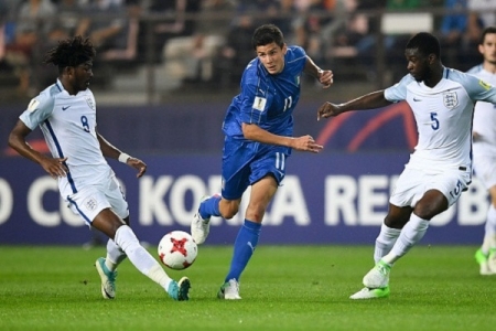 World Cup U20: Ngược dòng đánh bại U20 Italia, U20 Anh hiên ngang vào Chung kết