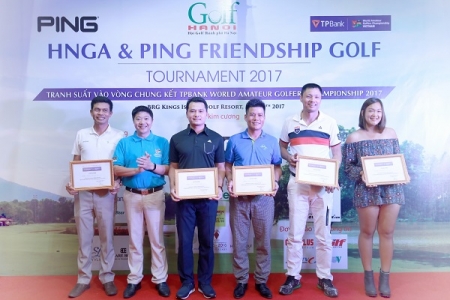 15 golfer được đặc cách vào vòng chung kết TPBank WAGC 2017