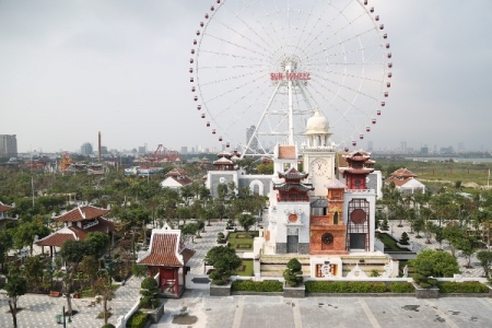 Sun World Danang Wonders (Asia Park) giảm 50% giá vé cho học sinh đi theo đoàn