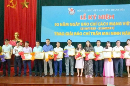 Hội Nhà báo Thanh Hóa: Tổ chức Lễ kỷ niệm 92 năm ngày Báo chí Cách mạng Việt Nam