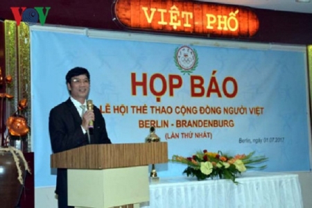 Họp báo Ngày hội thể thao cộng đồng người Việt Berlin-Brandenburg