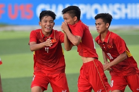 Giải U15 Đông Nam Á 2017: Việt Nam có trận thắng thứ 2 liên tiếp