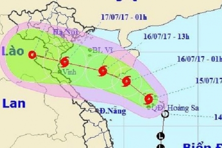 Khẩn trương ứng phó cơn bão số 2