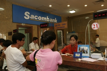 Sacombank đứng đầu về tỷ lệ nợ xấu