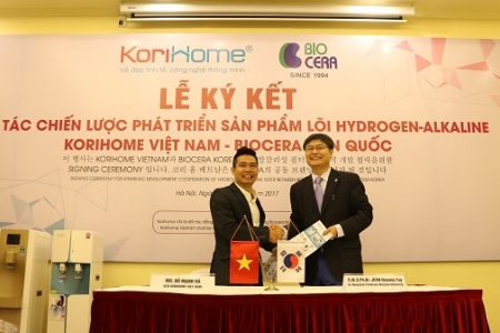 Korihome Việt Nam - Biocera Hàn Quốc: Hợp tác đồng phát triển lõi Hydrogen Alkaline