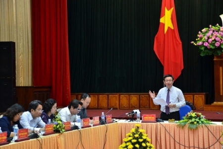 Phó Thủ tướng Vương Đình Huệ thăm và làm việc tại Hòa Bình