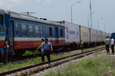 Dương Minh Logistics khánh thành đoàn tàu Container lạnh chuyên chở nông thủy sản