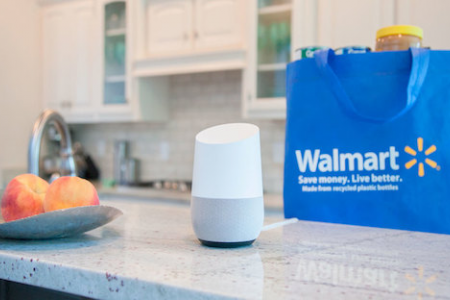 Walmart bắt tay Google mở dịch vụ mua sắm qua giọng nói