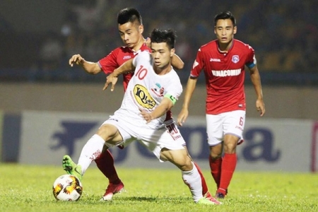 V-League: Ngọc Quang lập cú đúp, HAGL đại thắng Than Quảng Ninh