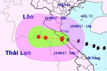 Tin bão số 10; cảnh báo mưa lớn, lũ quét, sạt lở đất