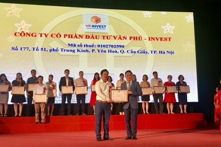 Văn Phú – Invest tham dự Hội nghị tuyên dương các doanh nghiệp tiêu biểu về nộp thuế