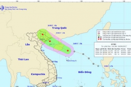 Tin áp thấp nhiệt đới trên biển Đông