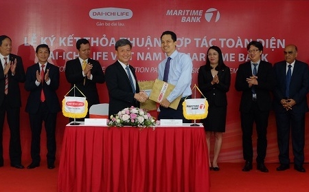 Maritime Bank và Dai-ichi Life Việt Nam ký kết thỏa thuận hợp tác toàn diện