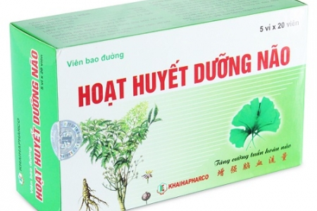 Hoạt huyết dưỡng não của KhaiHaPharco bị đình chỉ lưu hành toàn quốc