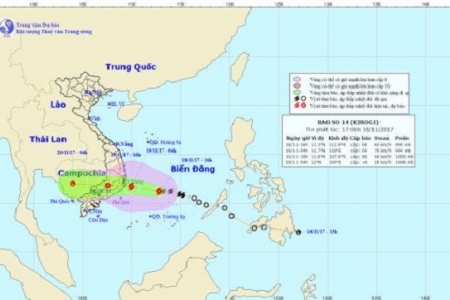 Thủ tướng chỉ đạo ứng phó khẩn cấp bão số 14 và mưa lũ