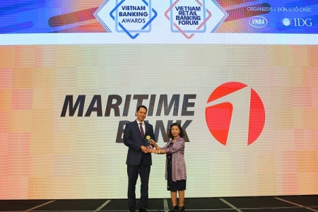 Maritime Bank- Ngân hàng đồng hành cùng DNNVV tốt nhất Việt Nam 2017