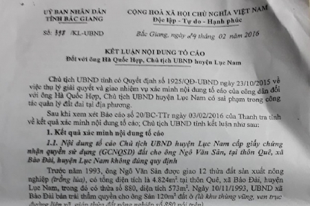 Huyện Lục Nam (Bắc Giang): ‘Con voi’ chui lọt qua nhiều ‘lỗ kim’?