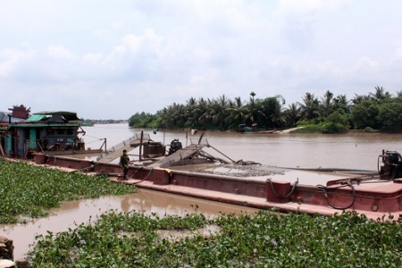 Tăng cường quản lý khai thác, kinh doanh tài nguyên cát, sỏi