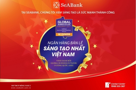 SeaBank được Global Business Outlook vinh danh “Ngân Hàng bán lẻ sáng tạo nhất Việt Nam