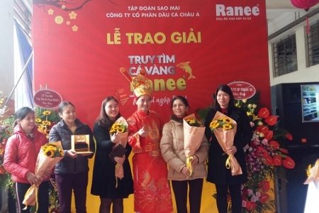 Trao giải “Truy tìm cá vàng Ranee, Tết vui ngập lì xì”