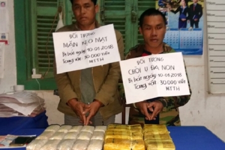 Phá thêm đường dây vận chuyển ma túy từ Lào về Việt Nam