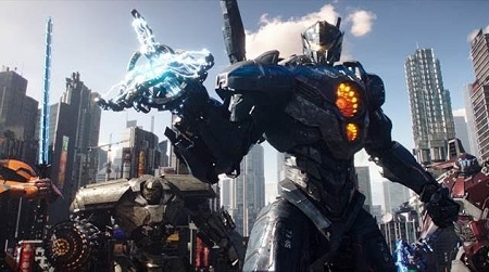 "Pacific Rim: Trỗi Dậy" hé lộ cuộc chiến giữa robot Jaeger và quái vật Kaiju