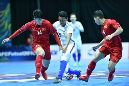 ĐT Futsal Việt Nam 'trắng tay' trận mở màn VCK Futsal châu Á 2018