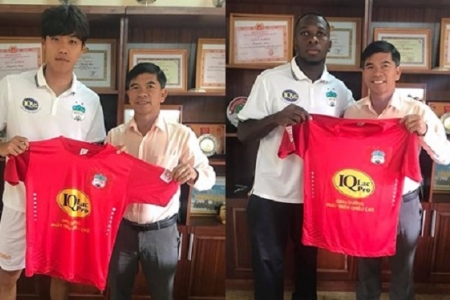 HAGL ký hợp đồng hai ngoại binh cho mùa giải V- League 2018