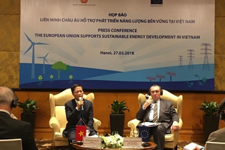 Liên minh Châu Âu (EU) hỗ trợ phát triển năng lượng bền vững tại Việt Nam