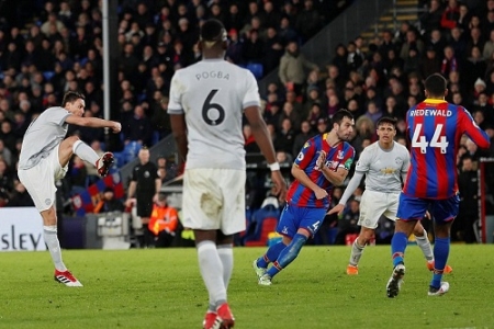 Ghi bàn thắng quyết định, Matic giúp MU thắng ngược Crystal Palace