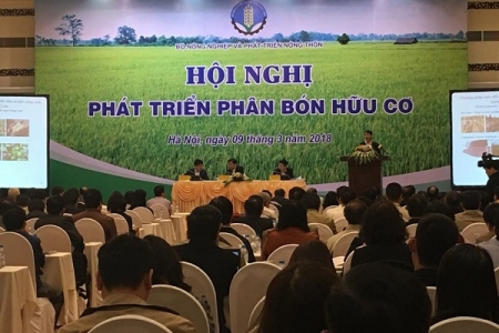 Đẩy mạnh phát triển phân bón hữu cơ