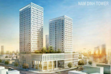 Nam Định: Cháu bé 3 tuổi rơi từ tầng 20 xuống tầng 6 tòa nhà Nam Định Tower