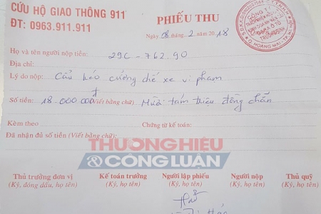 Trung tâm cứu hộ “chặt chém” người vi phạm: Đội CSGT số 14 lên tiếng