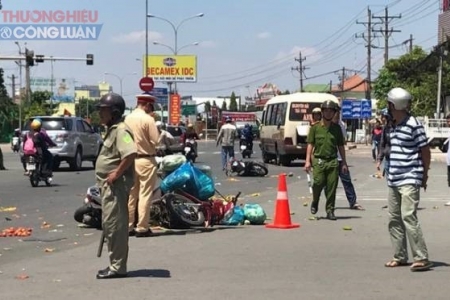 Bình Dương: Khởi tố, bắt tạm giam lái xe khách đâm hàng loạt xe đang chờ đèn đỏ