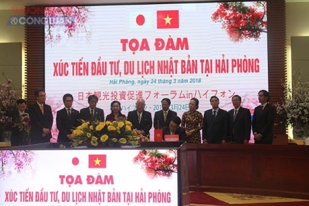 Hải Phòng:Tọa đàm Xúc tiến Đầu tư, Du lịch Nhật Bản năm 2018