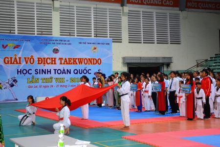 Gia Lai đăng cai Giải vô địch Taekwondo Học sinh toàn quốc lần thứ VIII-khu vực Miền Trung