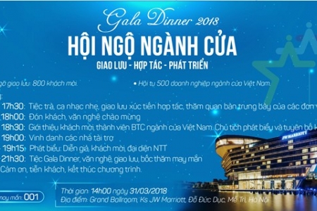 500 doanh nghiệp ngành cửa sẽ tụ hội tại Hà Nội