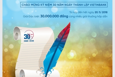 Phát động Cuộc thi viết “Khoảnh khắc vô giá cùng VietinBank”