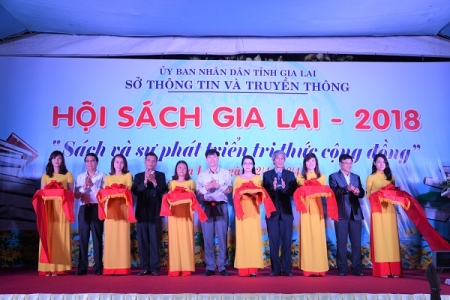 Khai mạc Hội sách Gia Lai - 2018