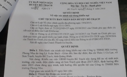 Quảng Bình: Từ phiên đấu thầu bất thường đến việc tự thanh tra chính mình của ông Chủ tịch huyện