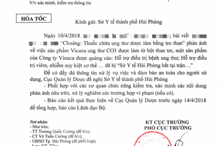 Thực hư thông tin thuốc chữa ung thư được làm từ tro than