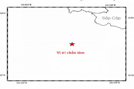 Lại động đất ở gần biên giới Việt - Lào