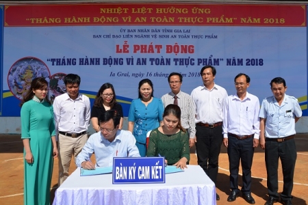 Gia Lai: Phát động "Tháng hành động vì an toàn thực phẩm" năm 2018