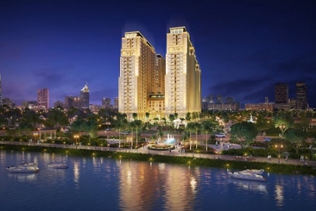 Ra mắt tháp Sapphire - khu cao ốc ven sông Dream Home Riverside